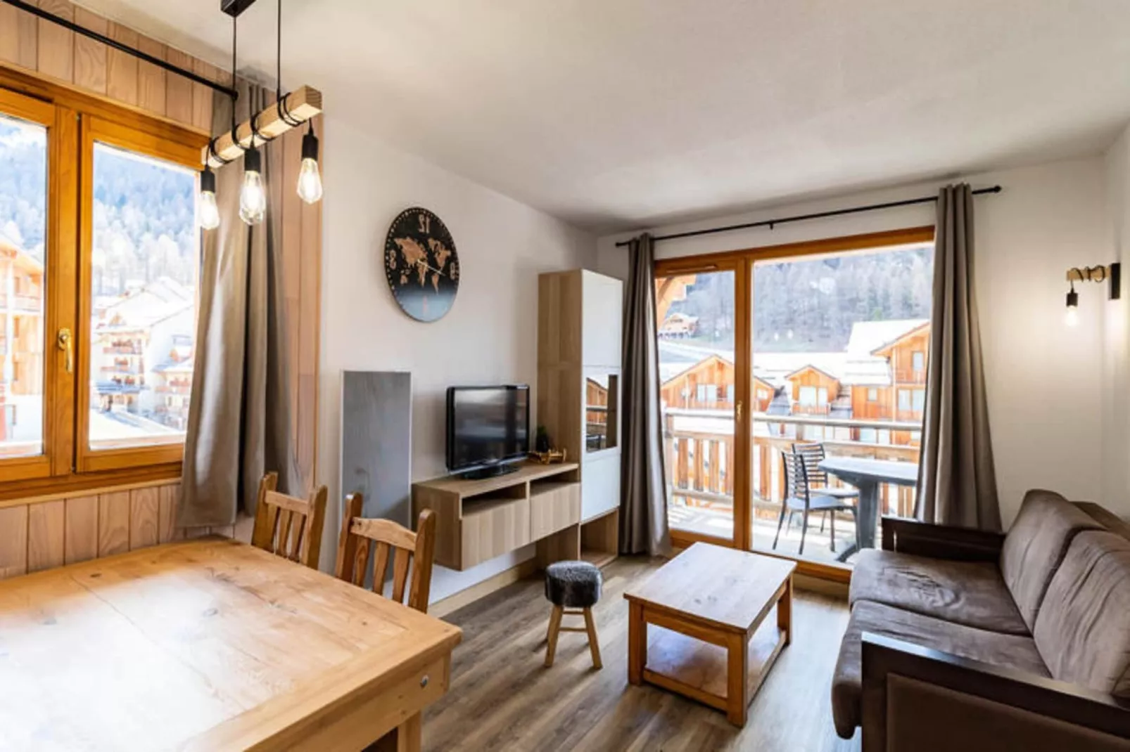 Résidence Le Balcon Des Airelles-Living room