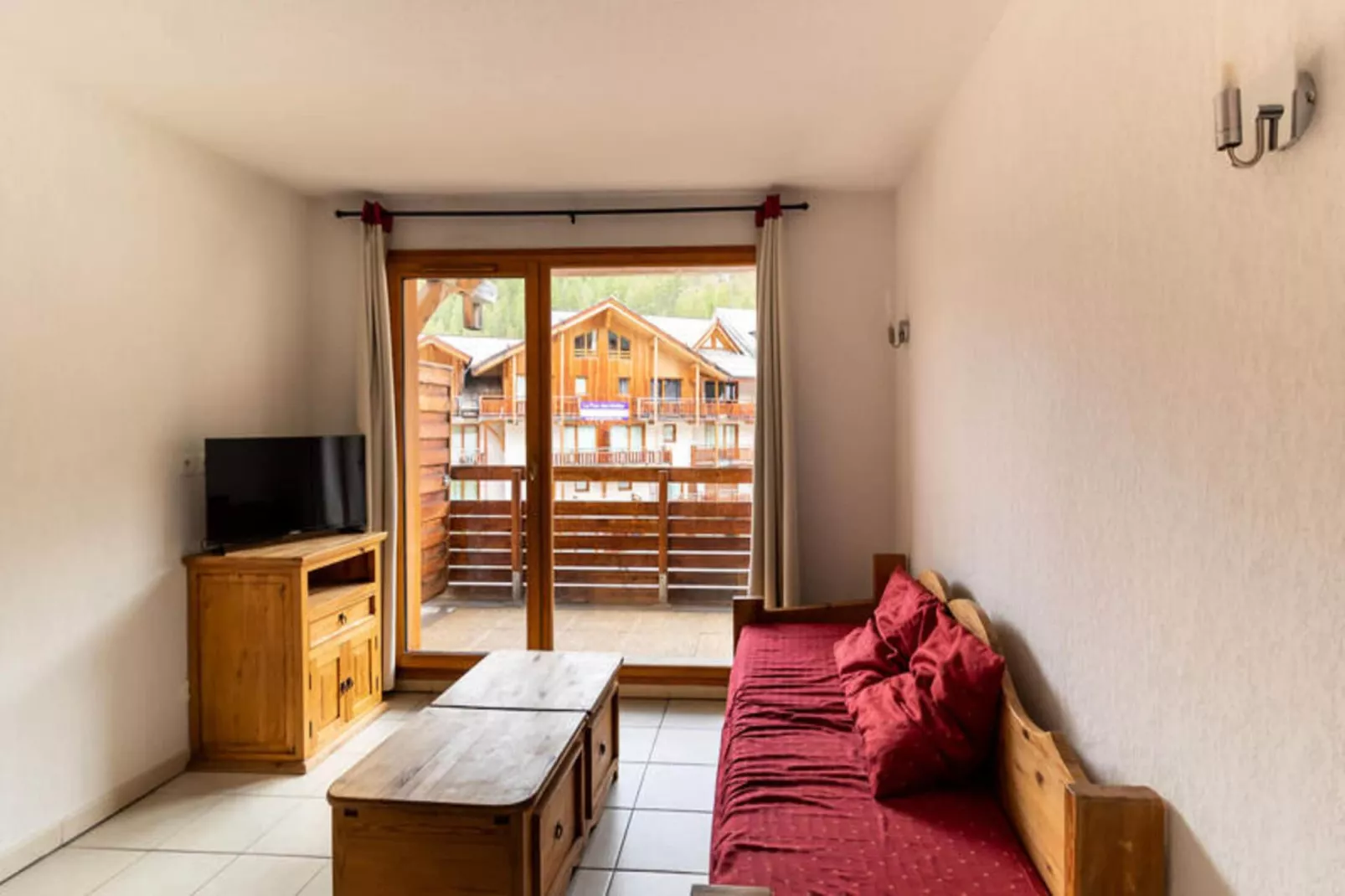 Résidence Le Balcon Des Airelles-Living room