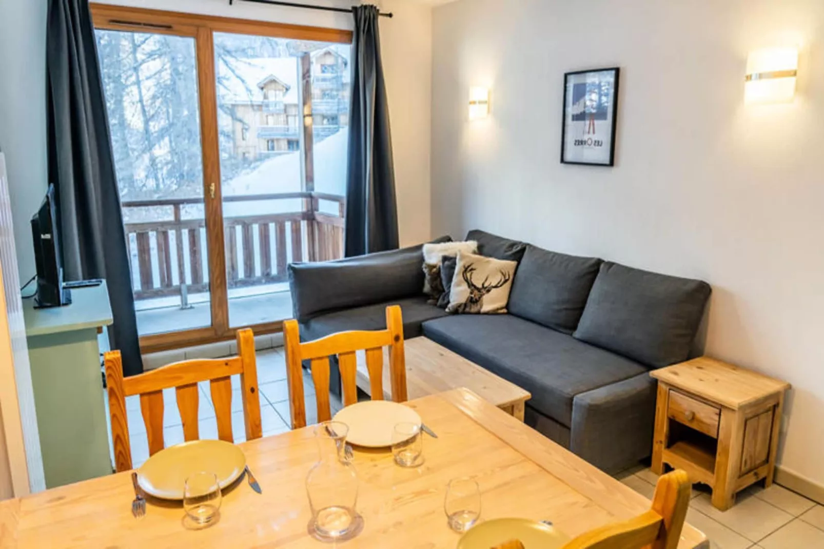 Résidence Le Balcon Des Airelles-Dining room