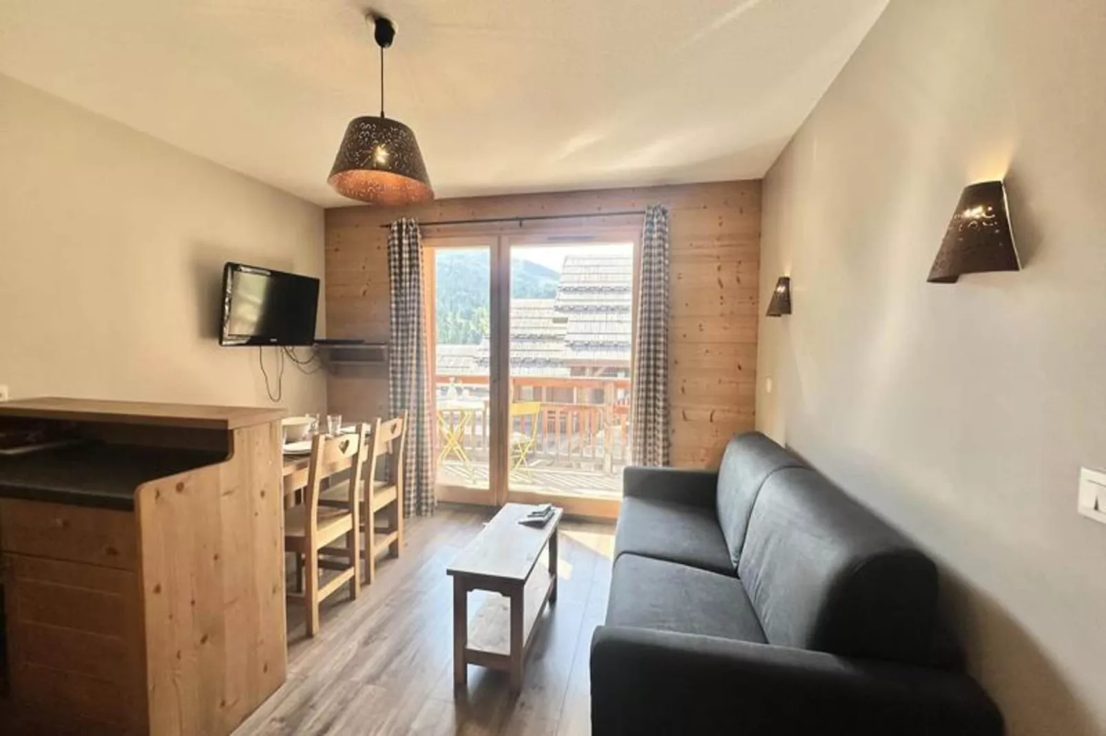 Résidence Le Hameau Des Rennes - Wohnzimmer