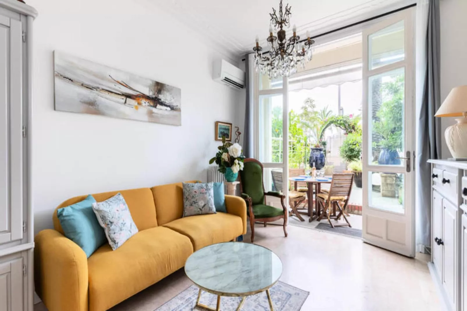 Appartements à Nice-Wohnzimmer