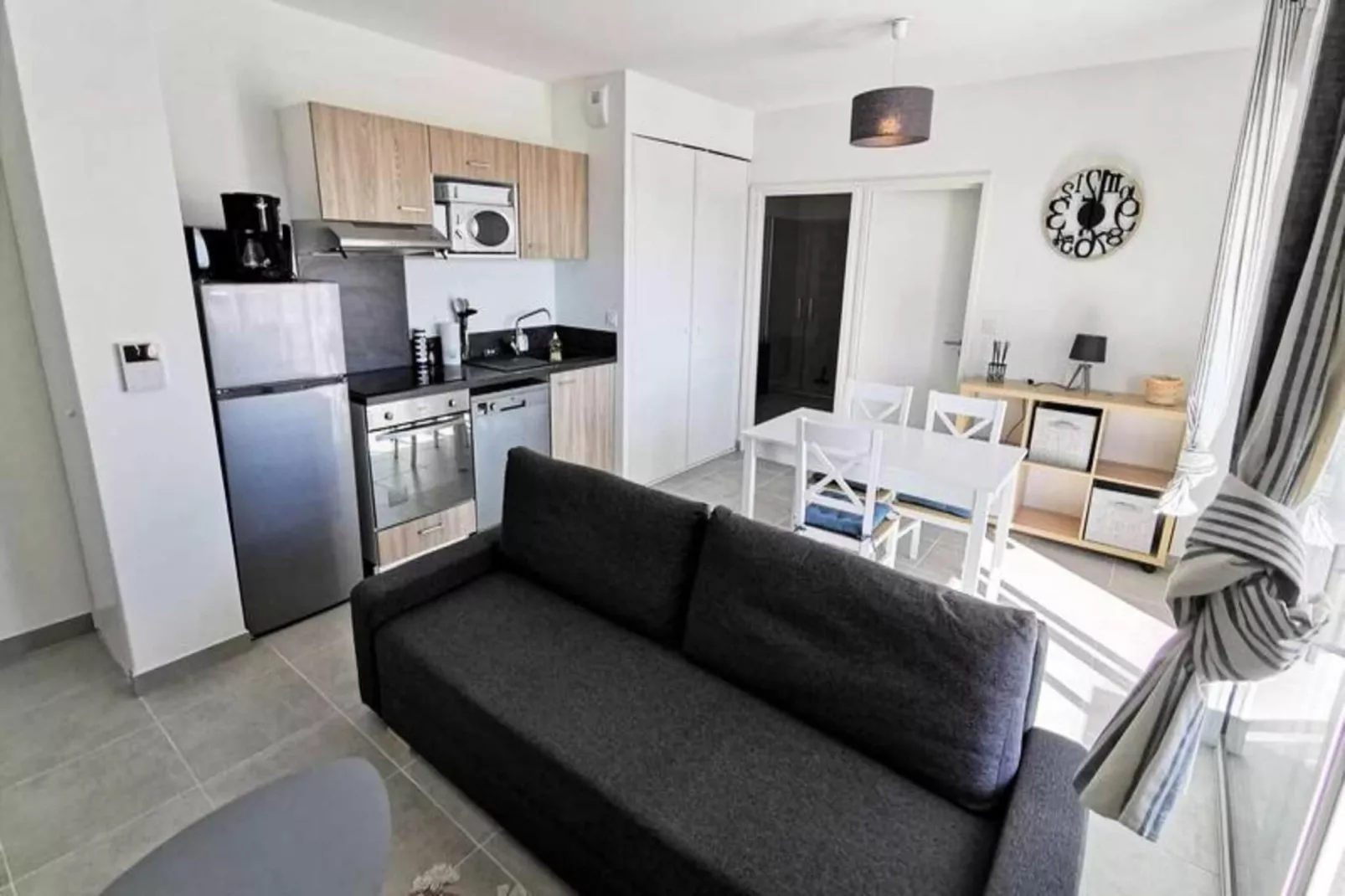 Résidence Les Voiles Blanches-Living room