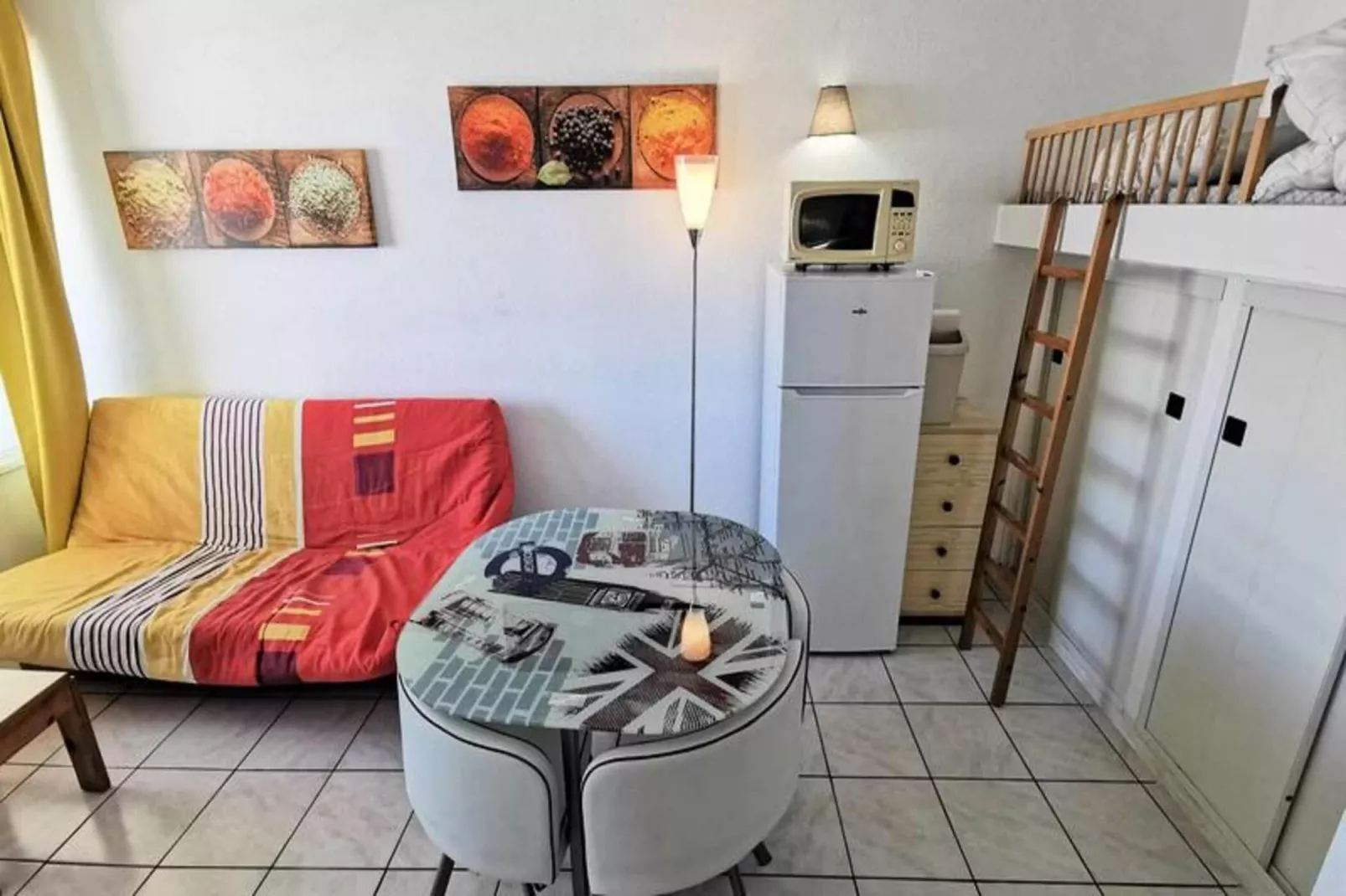 Résidence Terrasses De La Mediterranee 1-Esszimmer