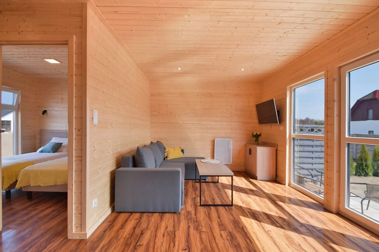 Domki wakacyjne dla 4 osób Łazy-Salon