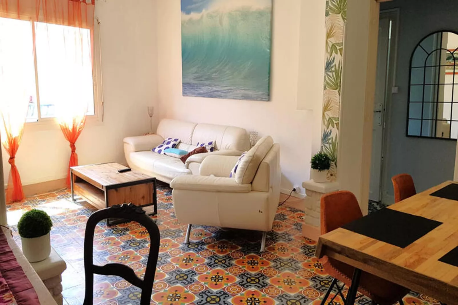 Résidence Comete-Living room