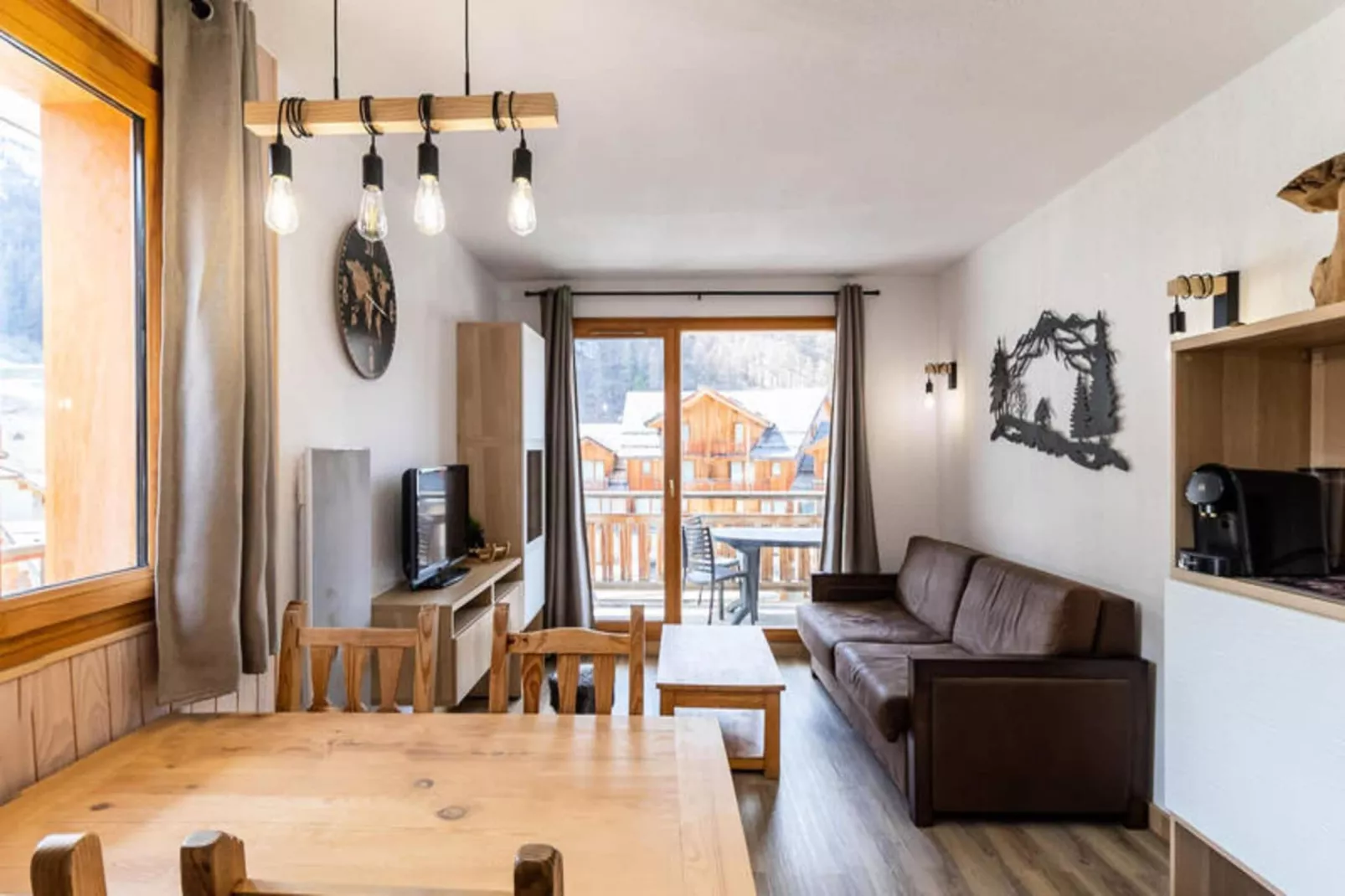 Résidence Le Balcon Des Airelles-Living room