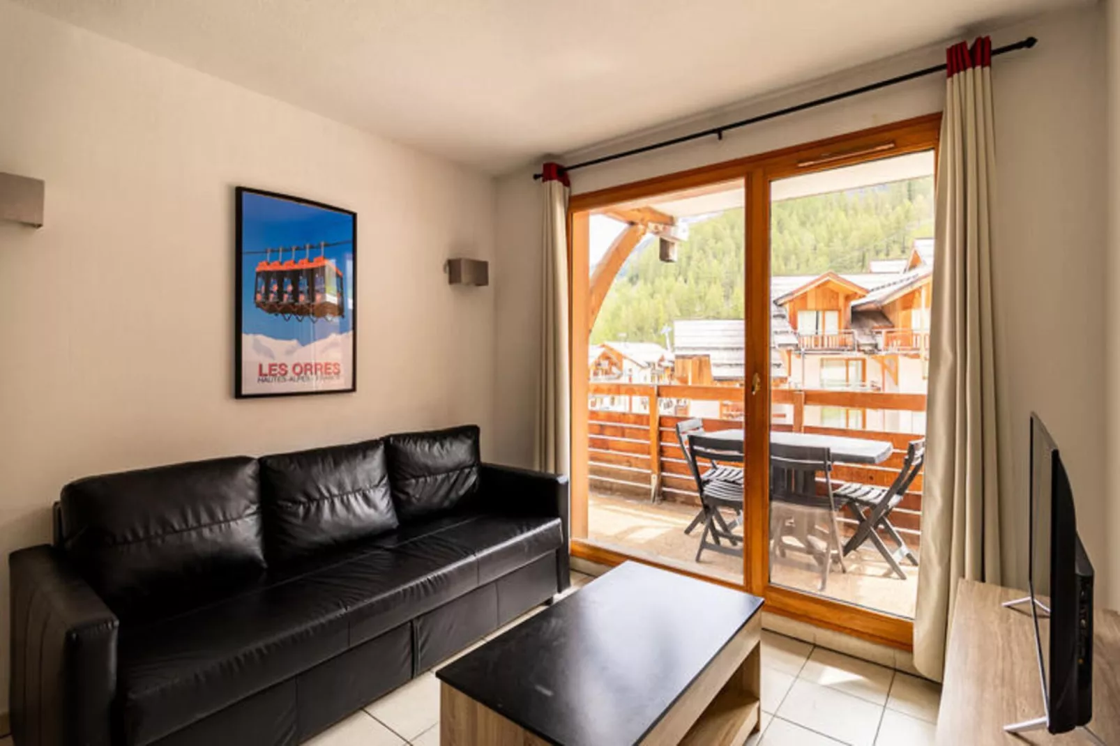 Résidence Le Balcon Des Airelles-Living room