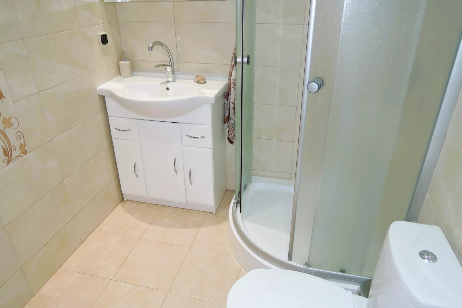 Holiday home Kolczewo Leszowka-Salle de bain