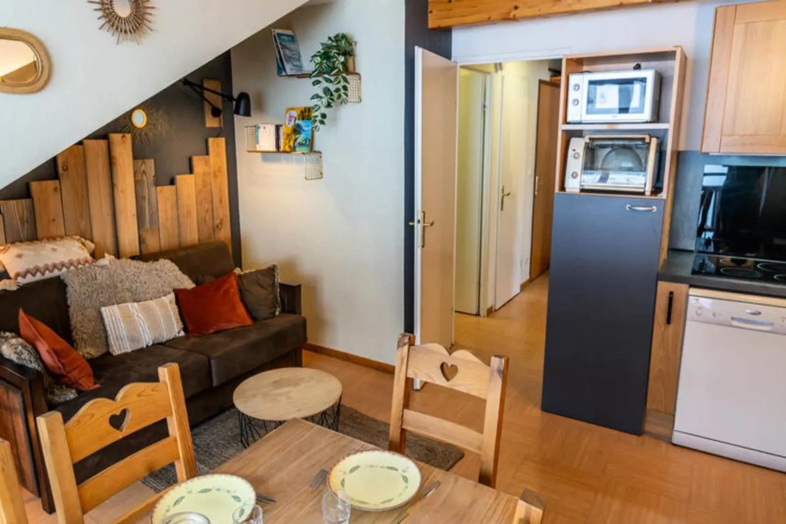 Résidence Le Parc Des Airelles - Wohnzimmer