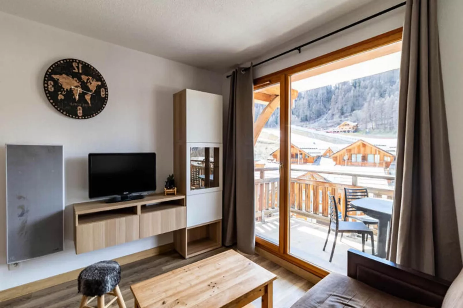 Résidence Le Balcon Des Airelles-Living room