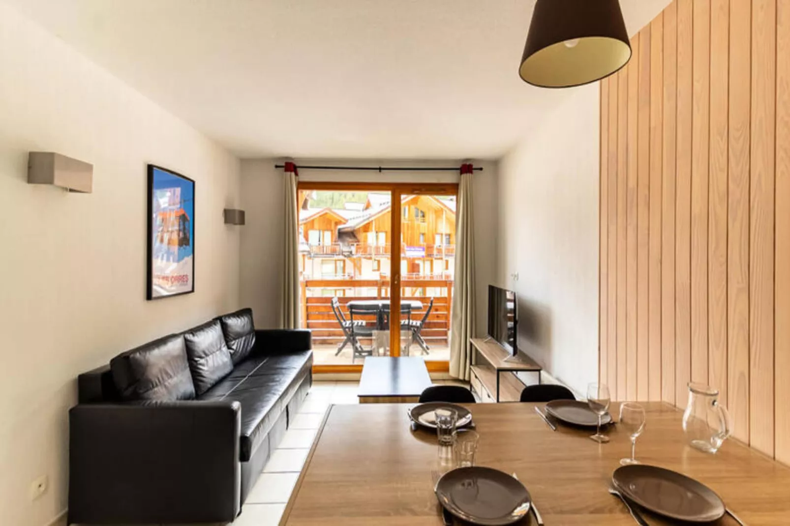 Résidence Le Balcon Des Airelles-Living room