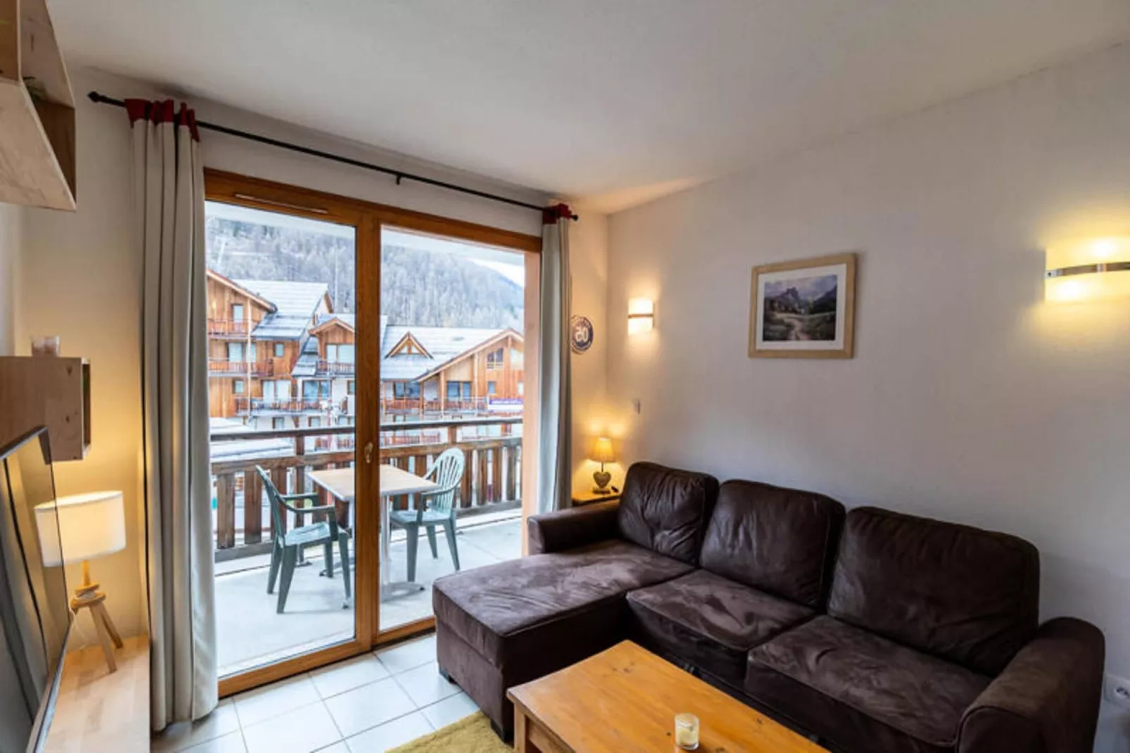 Résidence Le Balcon Des Airelles-Living room