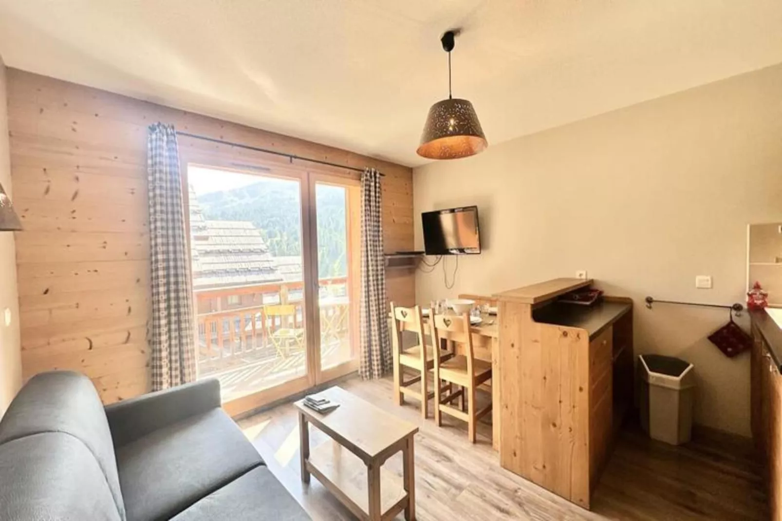 Résidence Le Hameau Des Rennes - Wohnzimmer