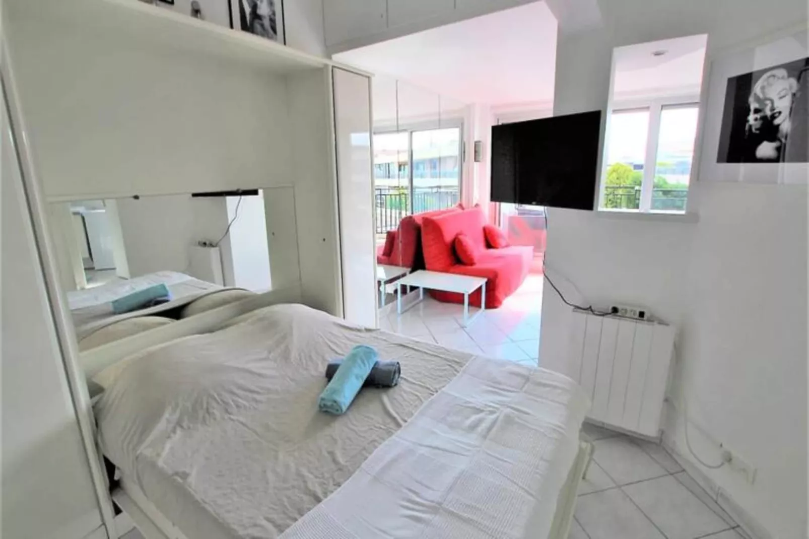 Résidence Studio Dernier &eacute;tage Avec Terrasse Sur Splendide Vue Mer-Extérieur été