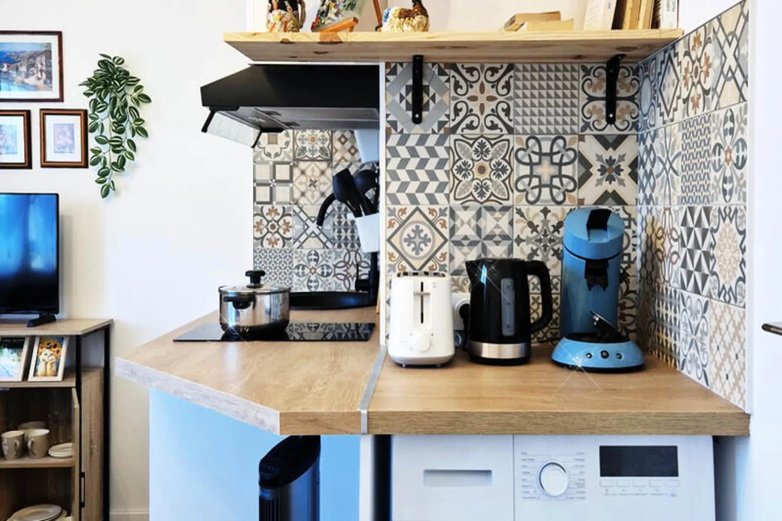 Studio à Toulouse-Küche