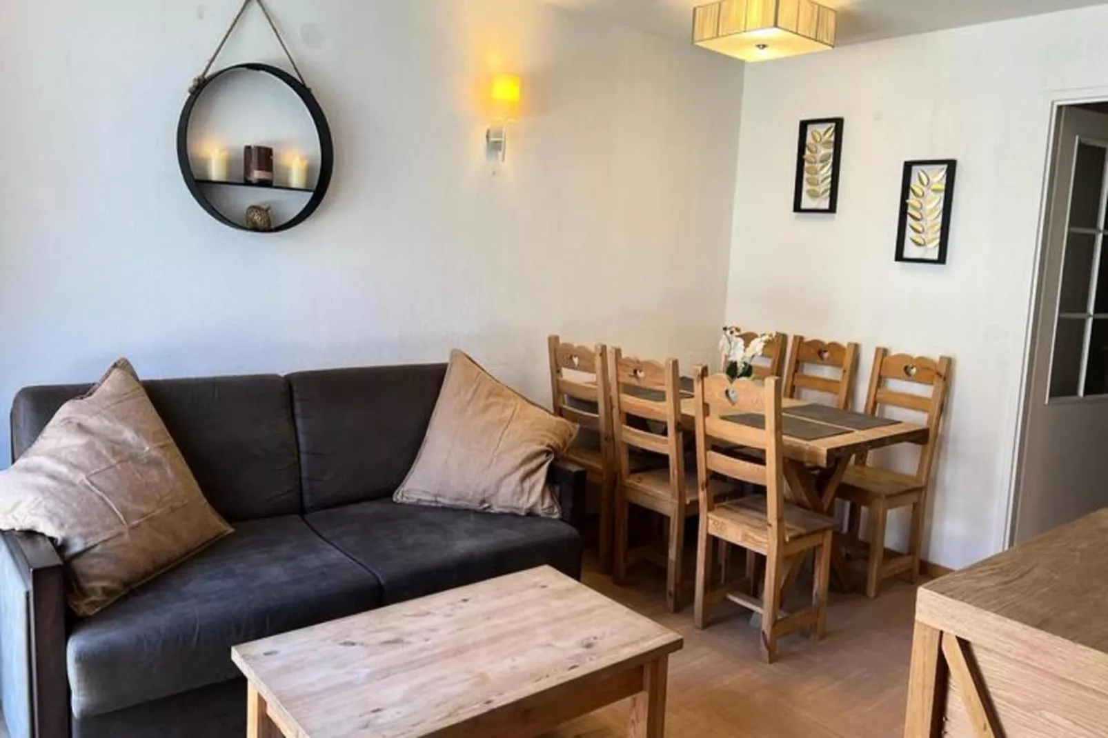 Résidence Le Parc Des Airelles - Wohnzimmer