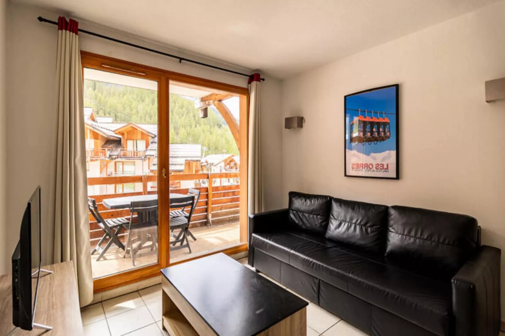 Résidence Le Balcon Des Airelles-Living room