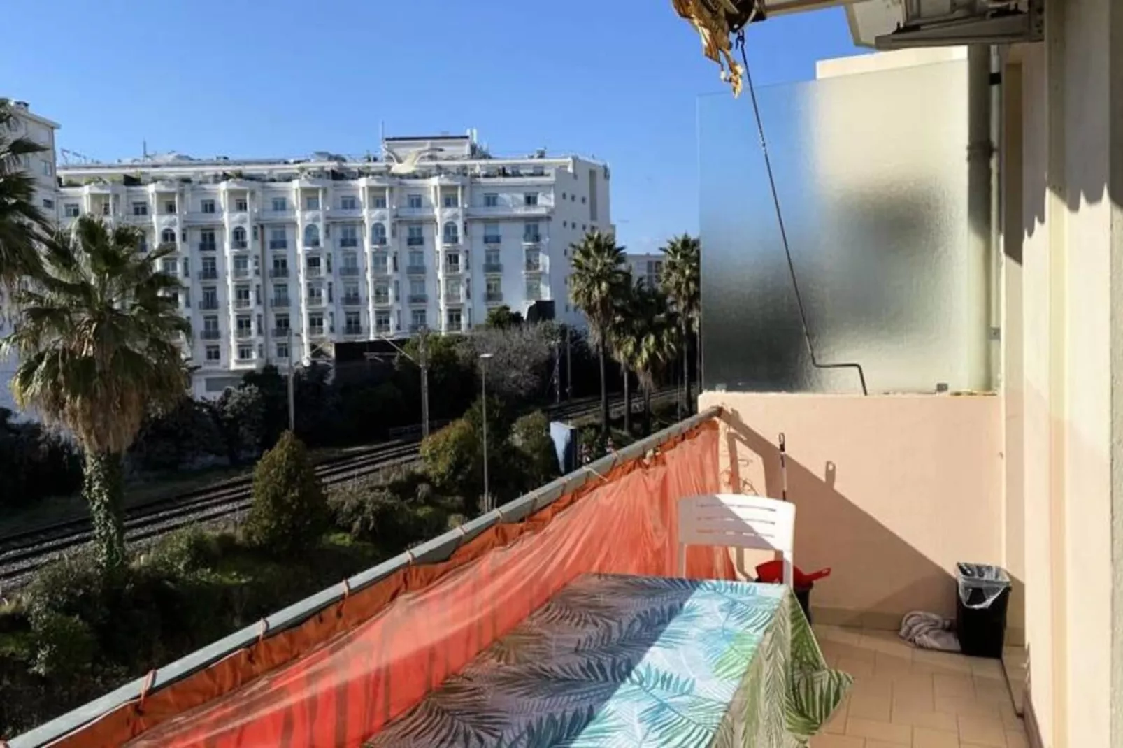 Résidence 2 Pi&egrave;ces Plein Sud &agrave; 300m De La Croisette ☀live In Le Bosquet☀-Terrasse/Balkon