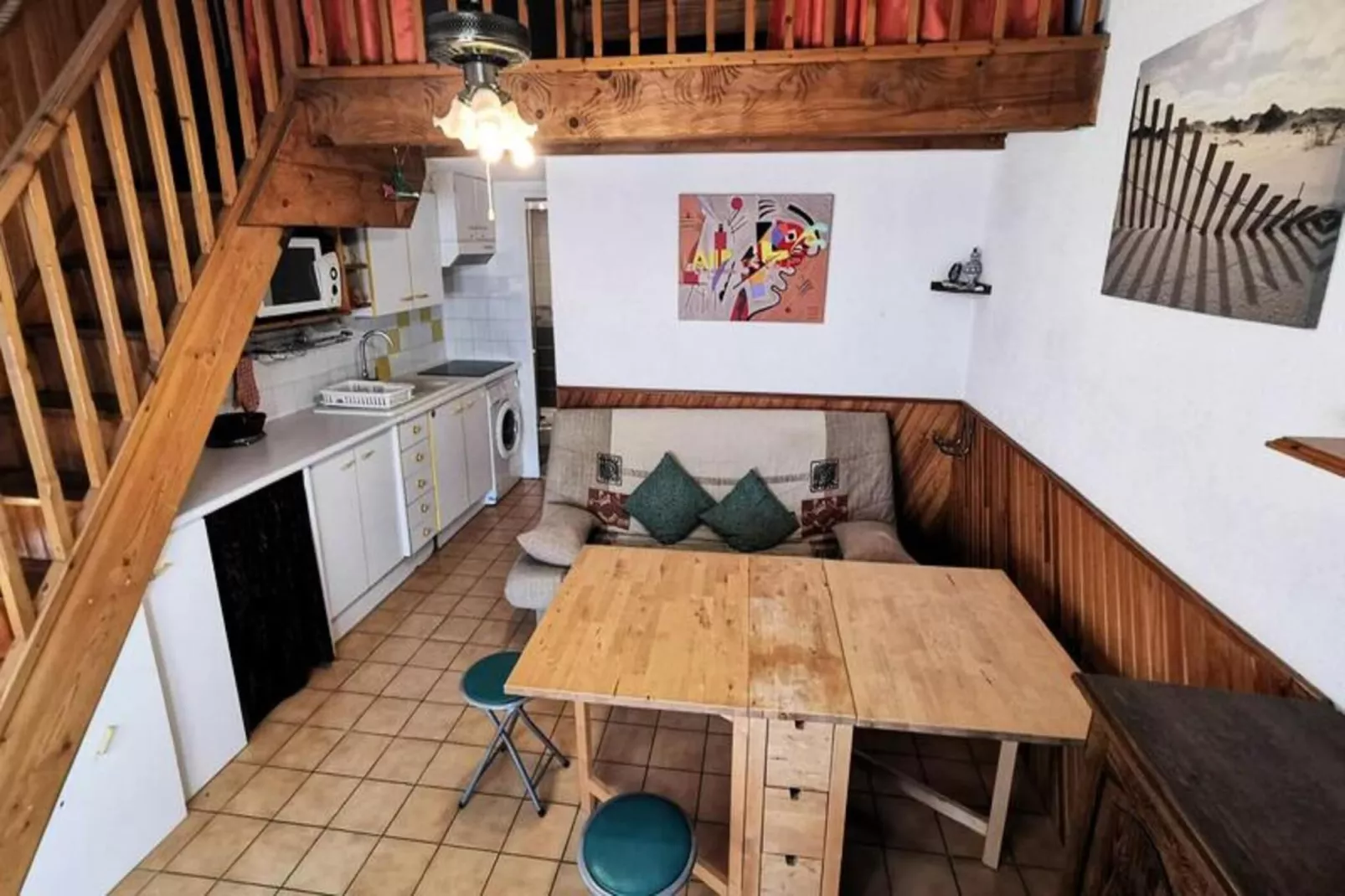 Résidence Maisons De La Plage-Living room