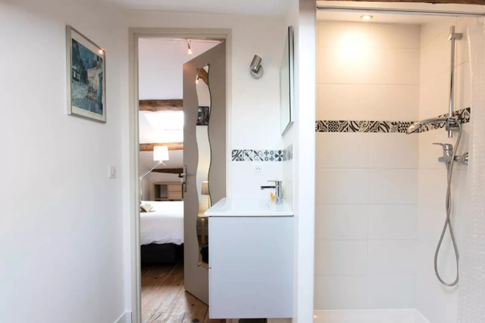 Studio à Montpellier-Salle de bain