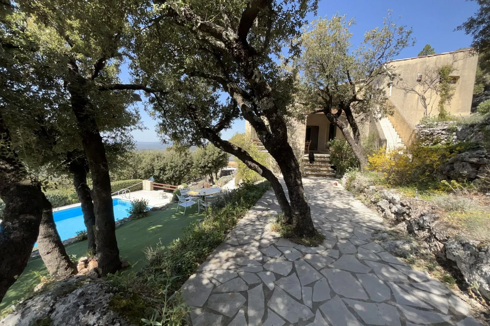 Villa vue splendide-Jardin d'été