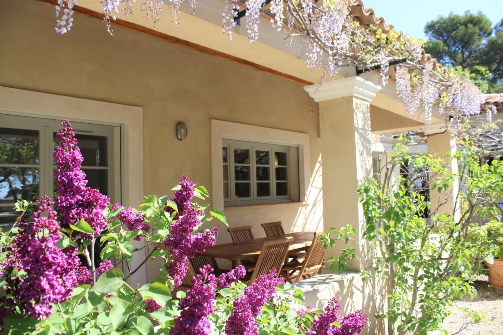 Clos de la colle-Exterior summer