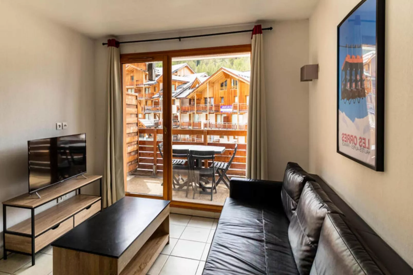 Résidence Le Balcon Des Airelles-Living room