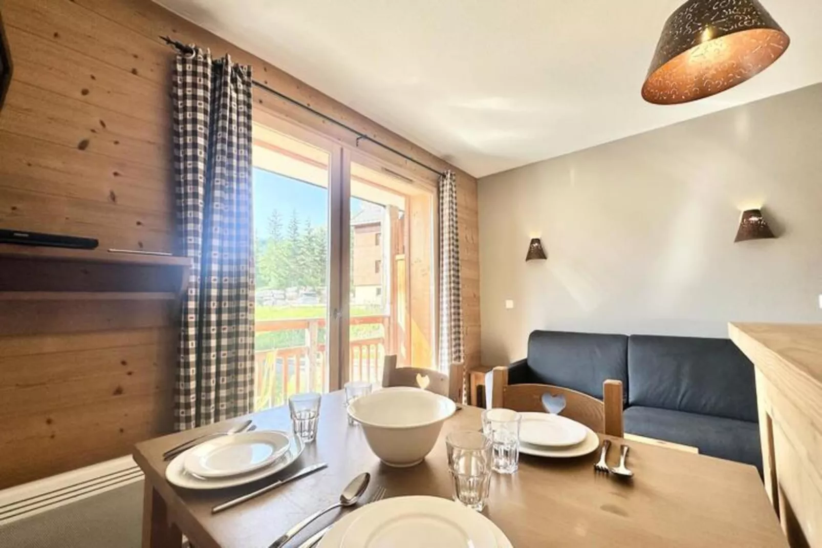 Résidence Le Hameau Des Rennes - Esszimmer