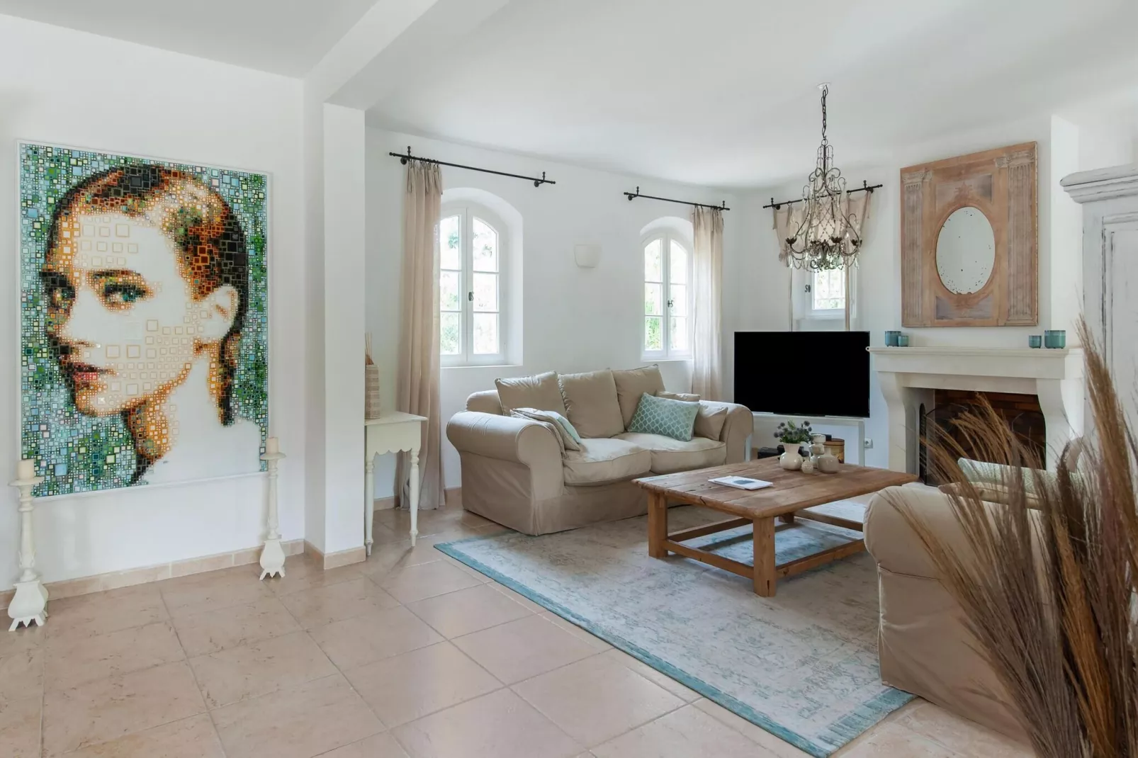 Villa petit Castellane  version 6 pers-Living room