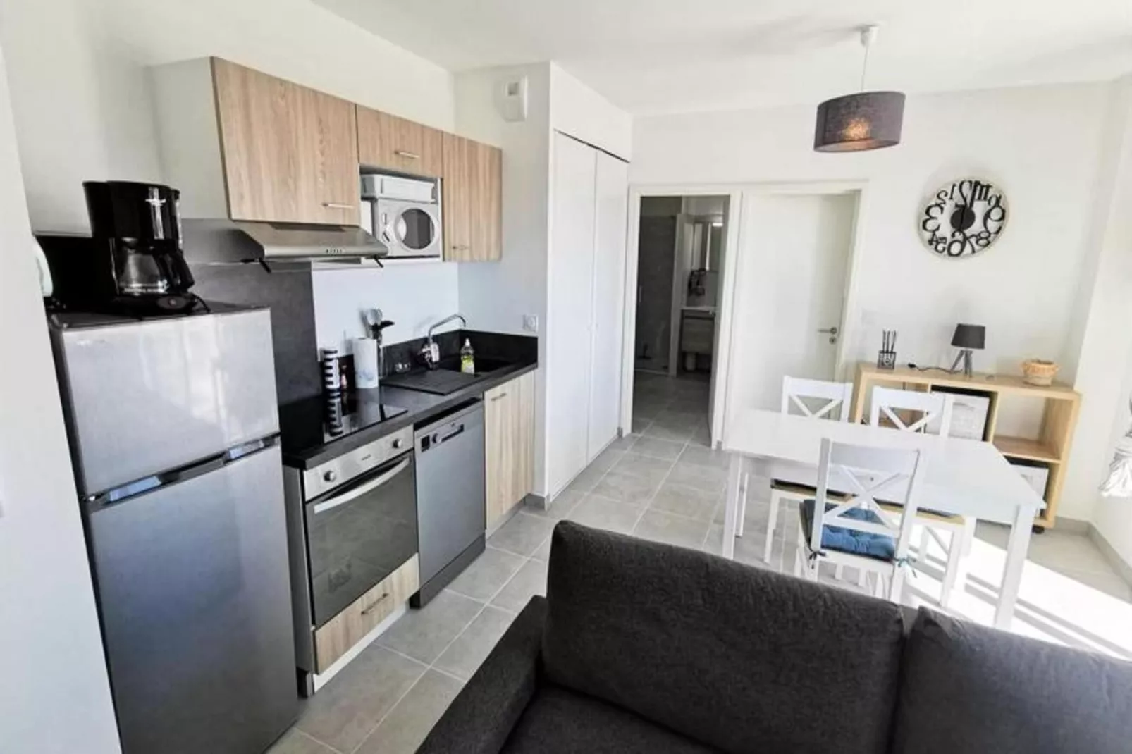 Résidence Les Voiles Blanches-Living room