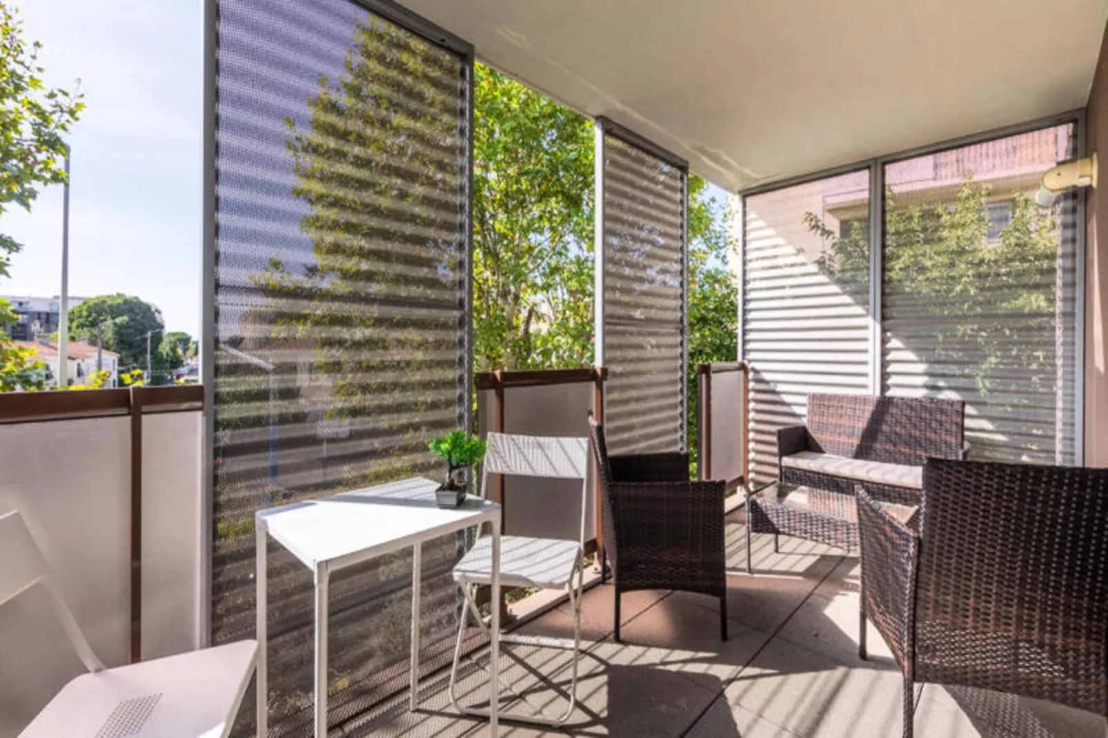 Appartements à Montpellier-Garden in winter