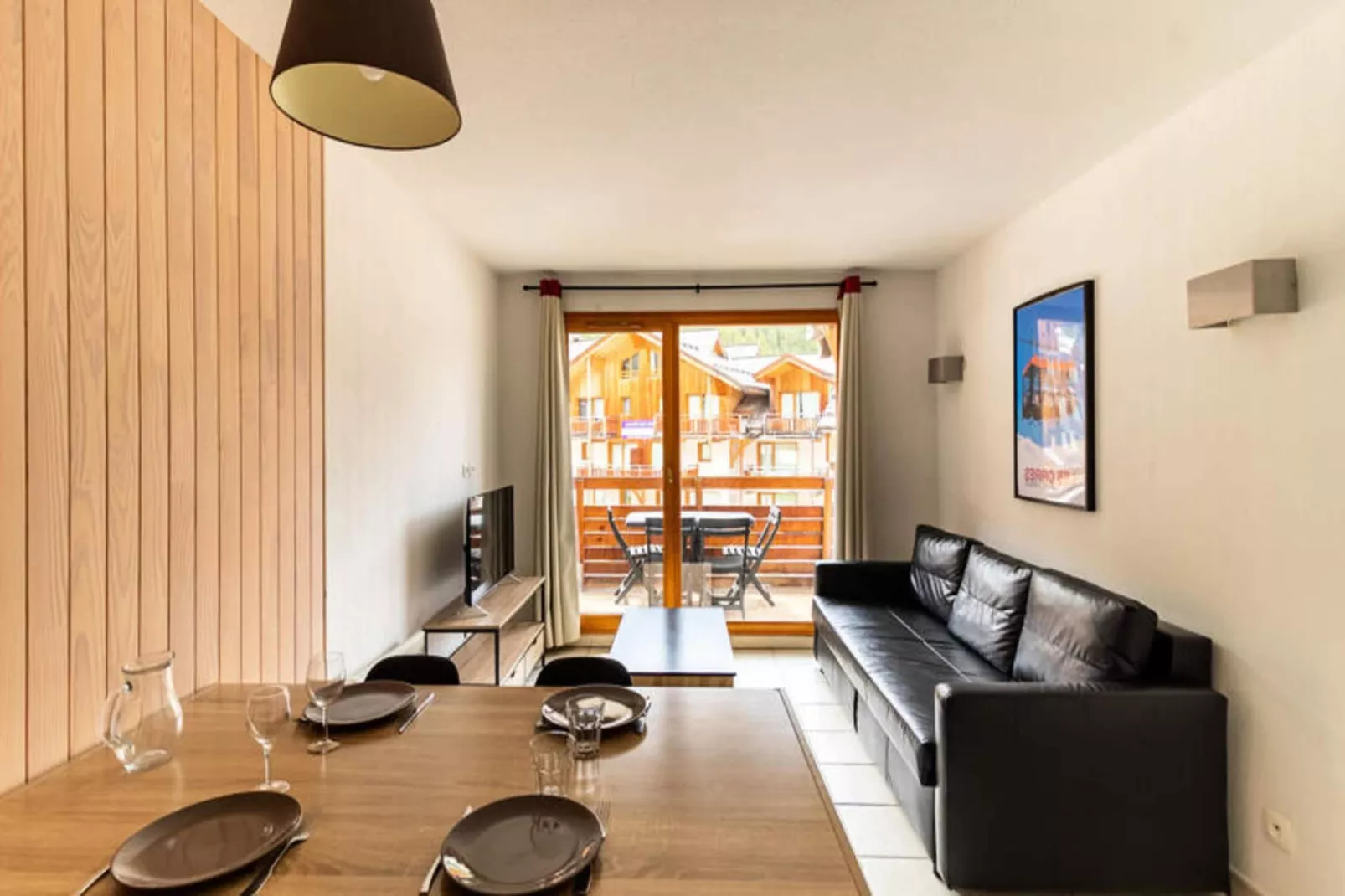 Résidence Le Balcon Des Airelles-Living room