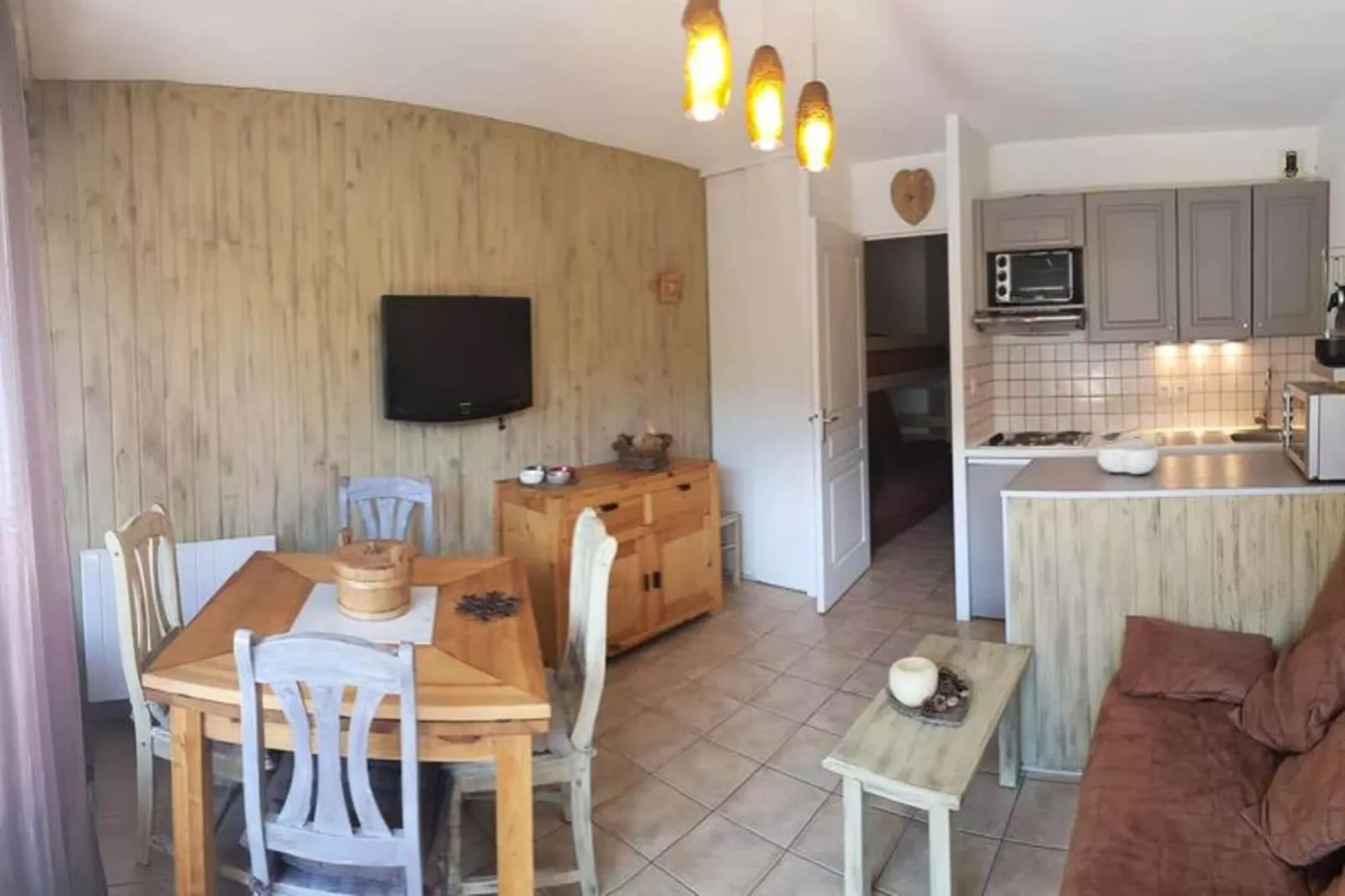 Résidence Bouquetins - Wohnzimmer