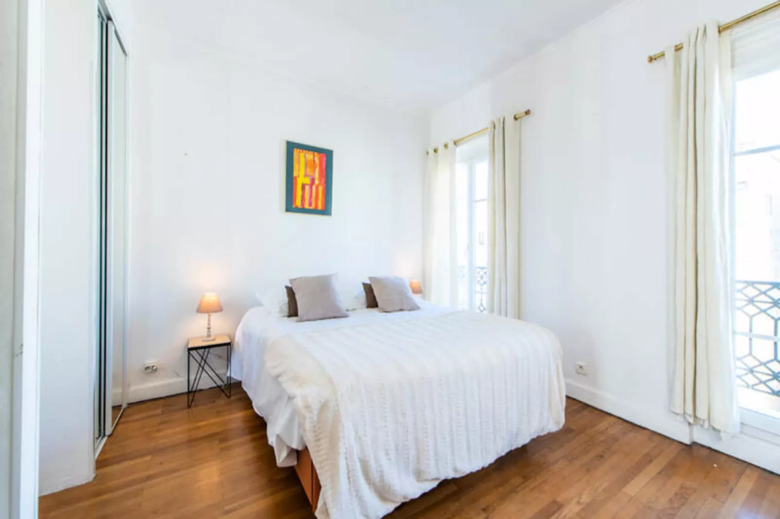 Appartements à Nice-Schlafzimmer