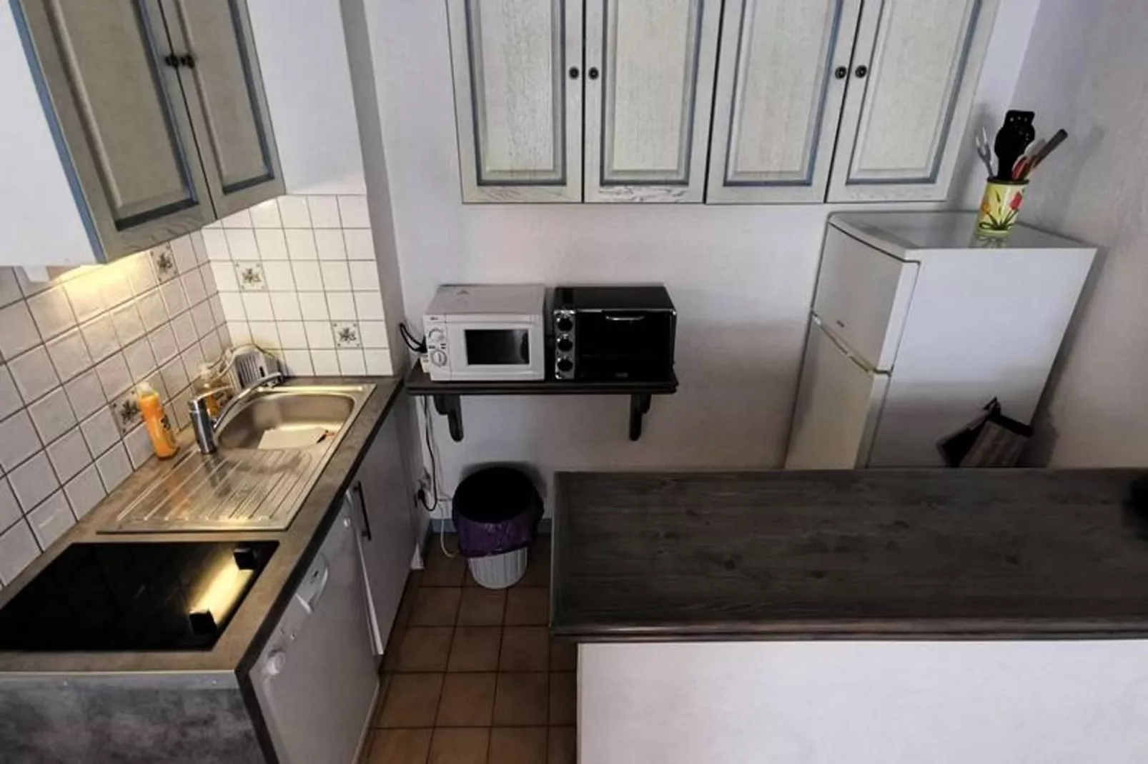 Résidence Grande Bleue-Küche