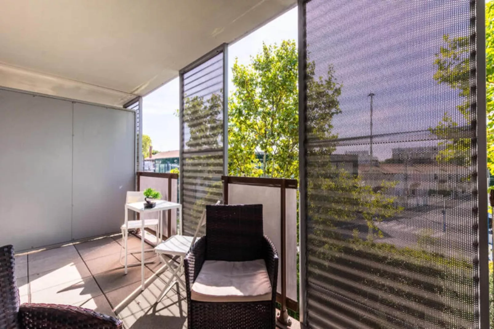 Appartements à Montpellier-Garden in winter