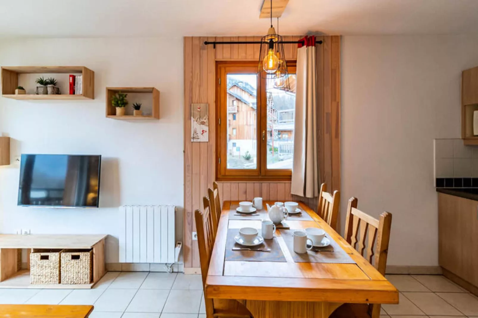 Résidence Le Balcon Des Airelles-Dining room