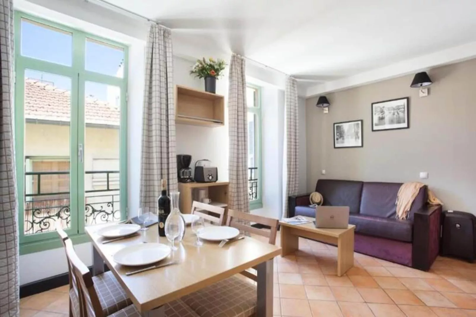 Appart'hôtel Odalys Palais Rossini-Wohnzimmer