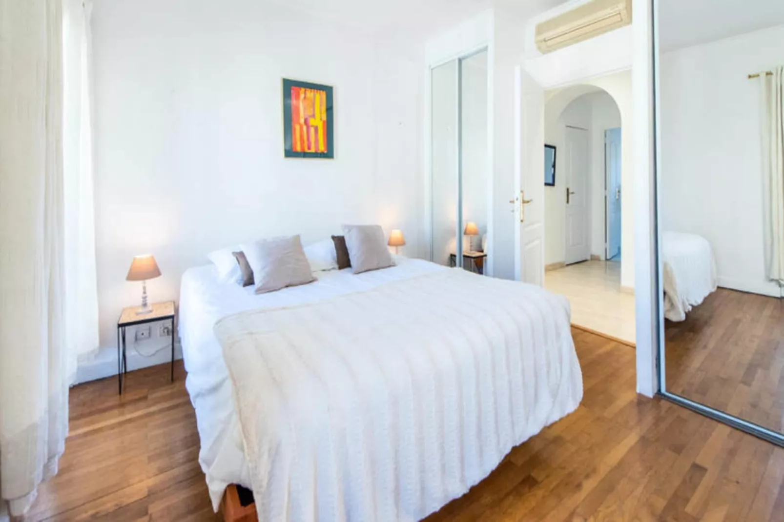 Appartements à Nice-Schlafzimmer