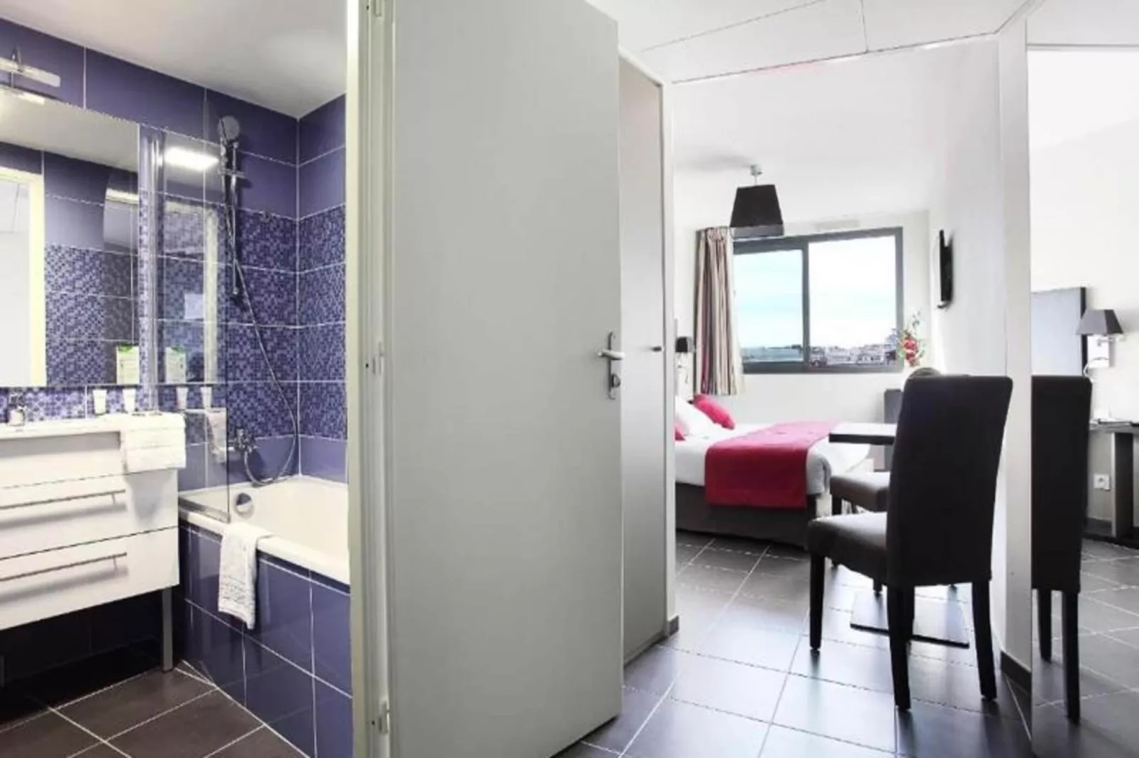 Appart'hôtel Odalys Prado Castellane-Living room