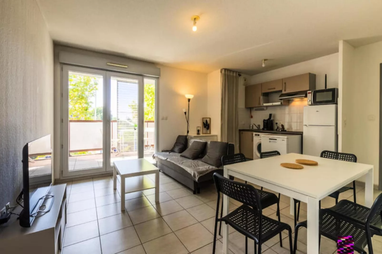 Appartements à Montpellier-Garden in winter