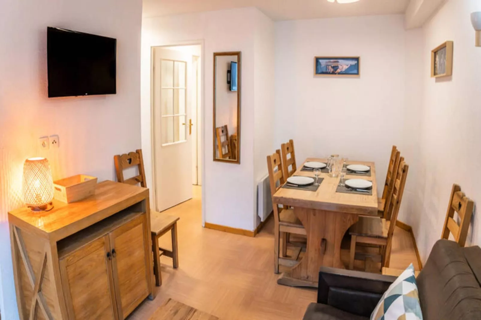 Résidence Le Parc Des Airelles - Esszimmer