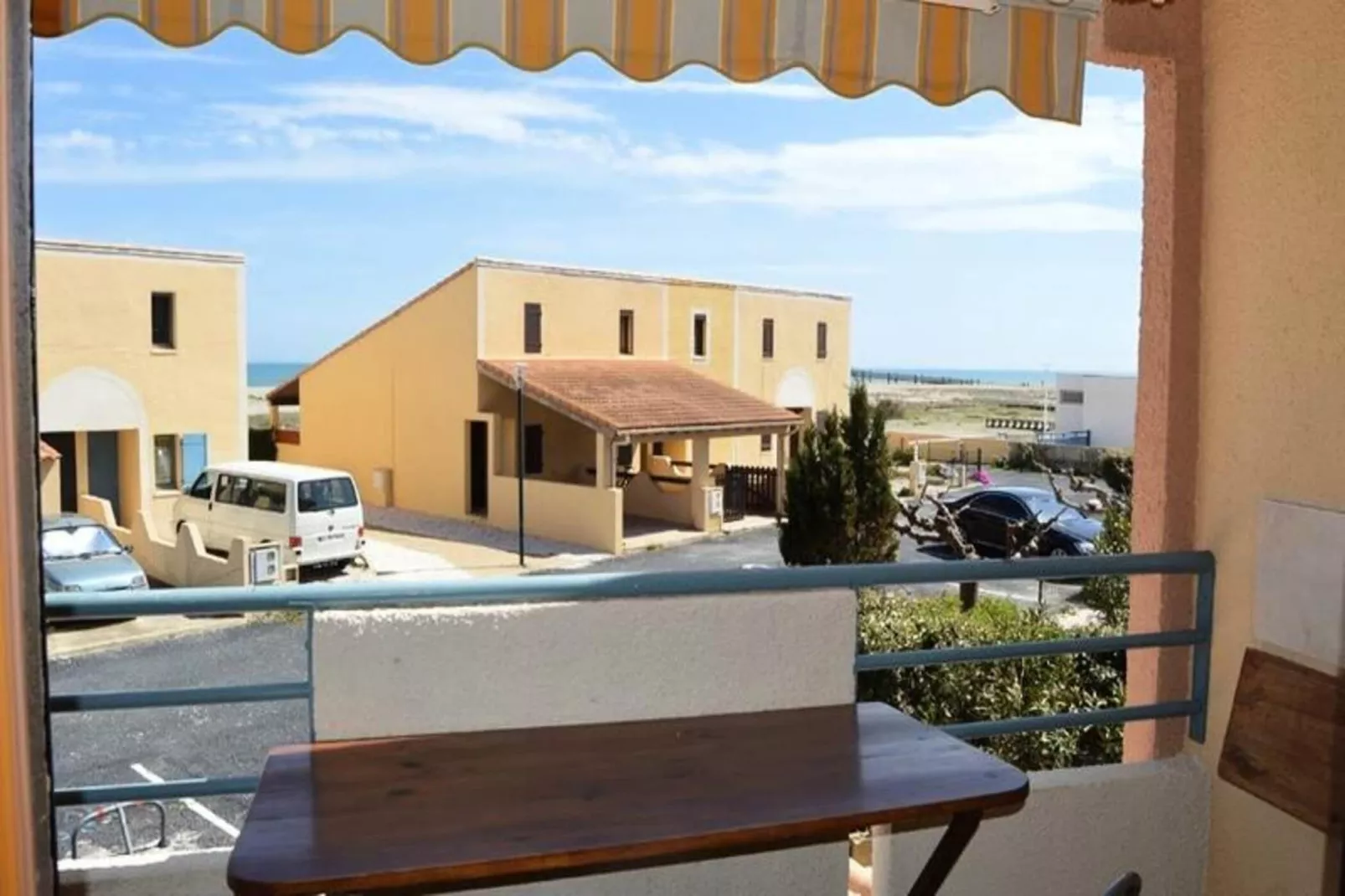 Résidence Belle Plage-Außenbereich Sommer