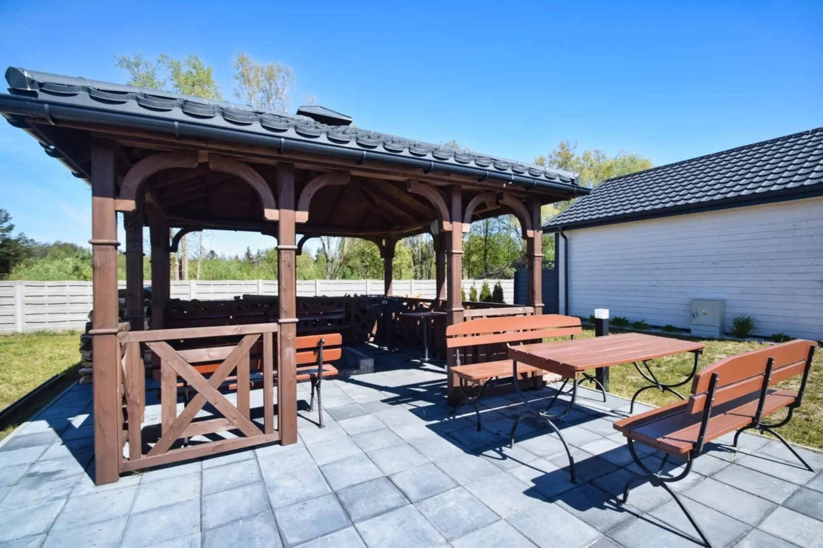 Domki wakacyjne dla 4 osób Łazy-Terrasse / balcon