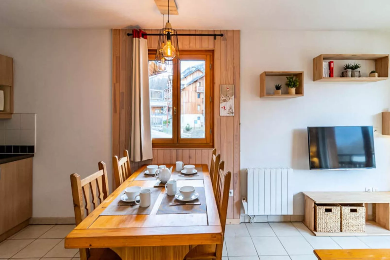 Résidence Le Balcon Des Airelles-Dining room