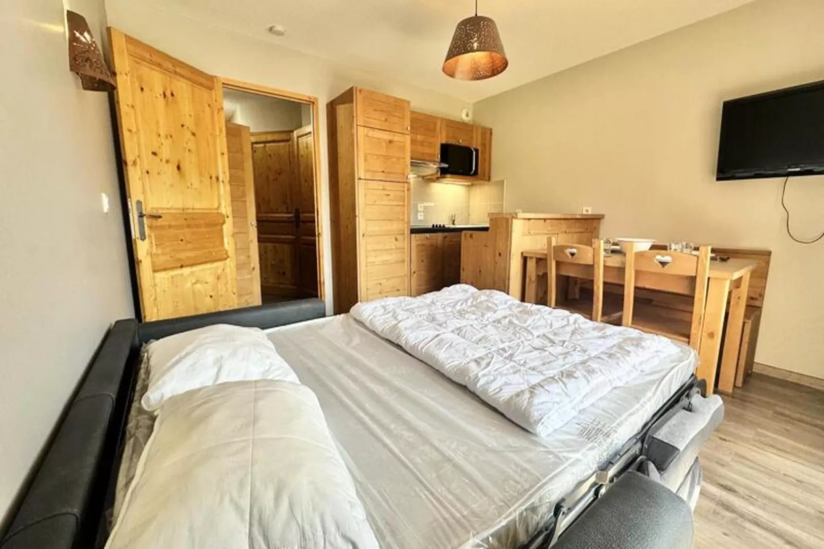 Résidence Le Hameau Des Rennes - Schlafzimmer