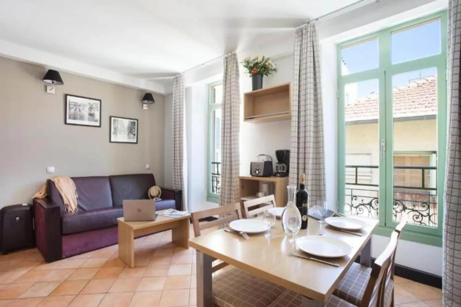 Appart'hôtel Odalys Palais Rossini-Wohnzimmer