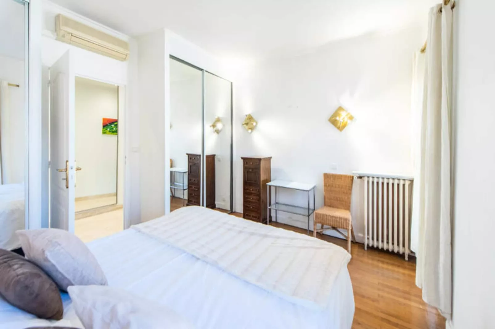 Appartements à Nice-Schlafzimmer