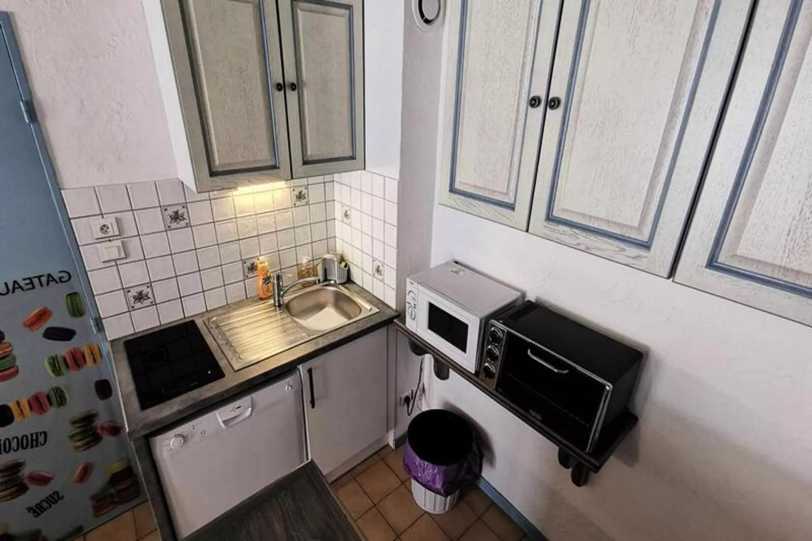 Résidence Grande Bleue-Küche