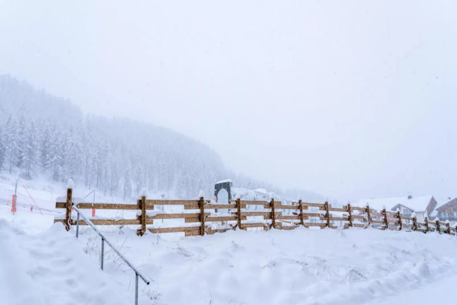 Résidence Le Parc Des Airelles - Aussicht Winter